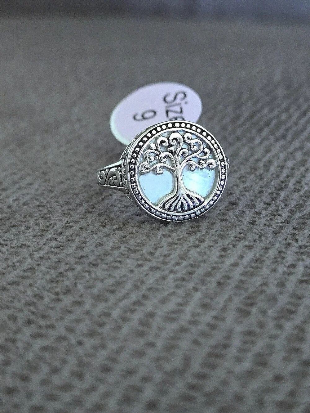 Athra Trading Inc. (ATI) Silver🤍 Tree🌳 of Life Ring💍 - NWT
